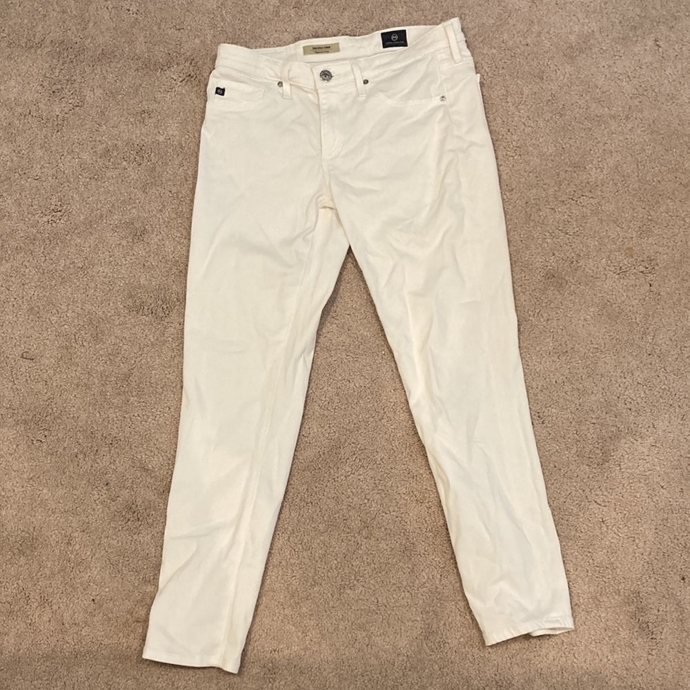Adriano Goldschmied white pants